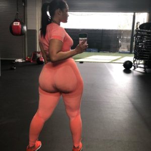 Maliah Michel workout yoga pants