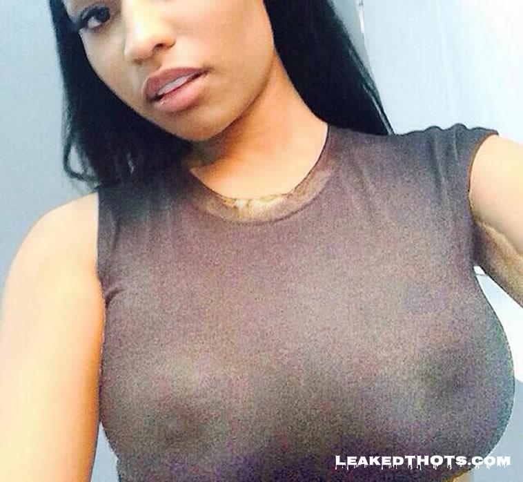 Nicki Minaj hard nipples
