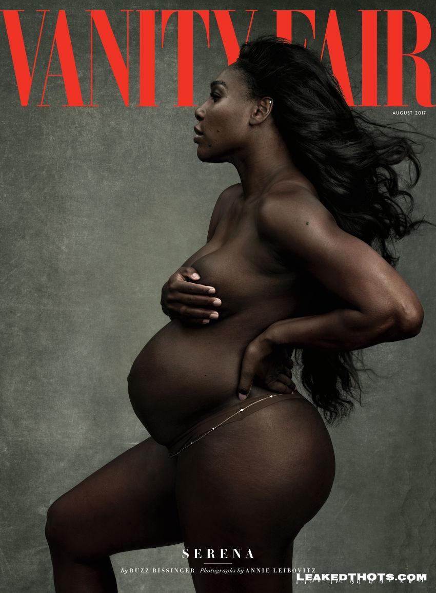 Serena Williams Vanity Fair cover preggo