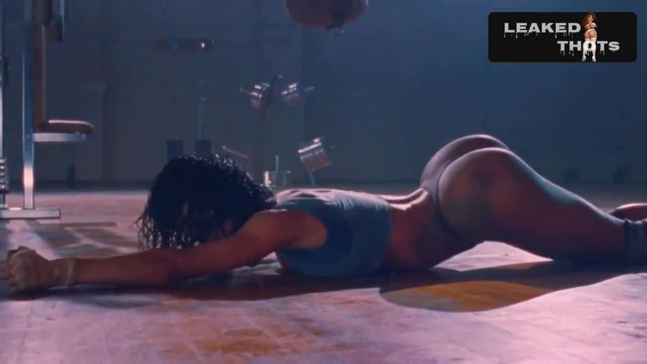 Teyana Taylor thong face down ass up